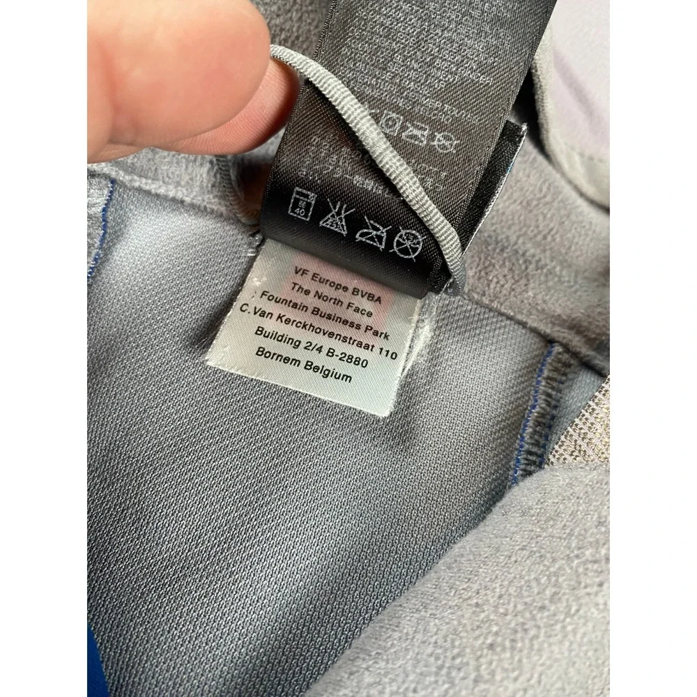 The North Face Flight Series Windstopper Jacket Mens XL Blue Grey Excellent Hood